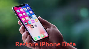 restore iphone data