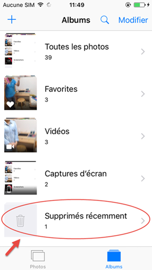 Comment Recuperer Une Application Supprimée Sur Iphone Comment Récupérer des Photos Supprimées de l'iPhone?
