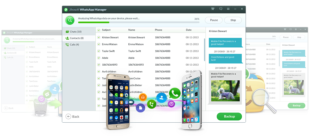WhatsApp Chats Transfer Among Android and iOS devices