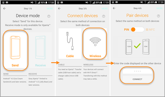 Tipps zum Übertragen / Weitergeben von Kontakten zwischen HTC und Sony Xperia Wie man Kontakte vom HTC aufs Sony Xperia überträgt/weitergibt