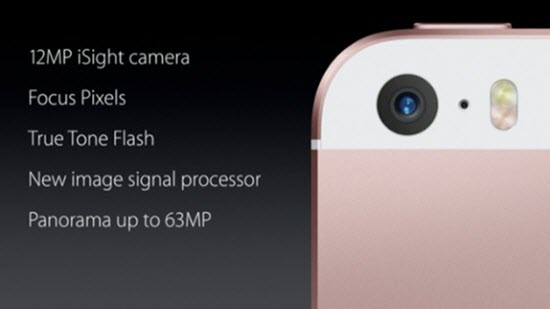 iPhone SE gegenüber iPhone 5s: Kamera