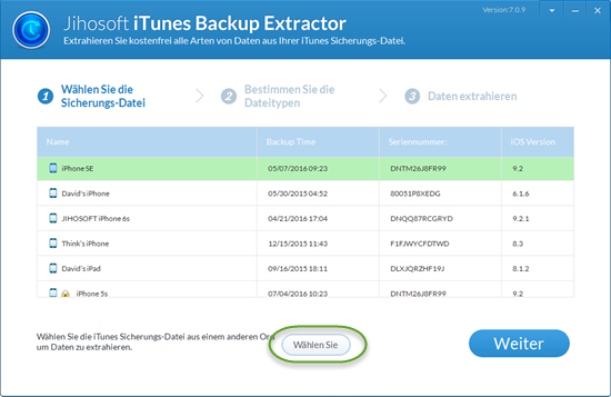 iPad Backup Extractor