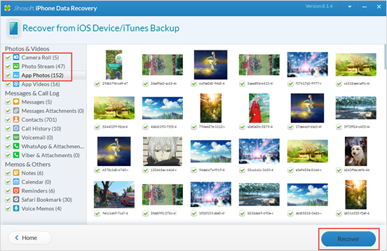 Recover Deleted Photos from iPhone without Backup
