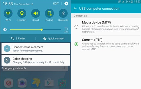 Para Samsung de Android 4.2 o superior