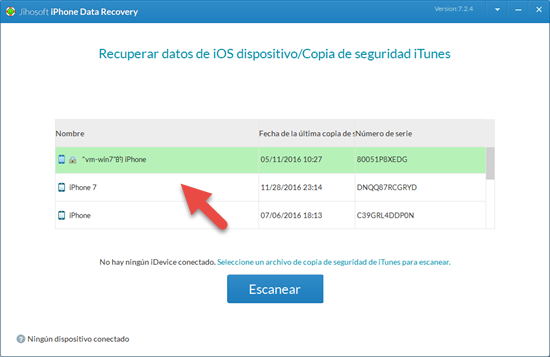 Cómo extraer iMessages de la copia de seguridad del iPhone
