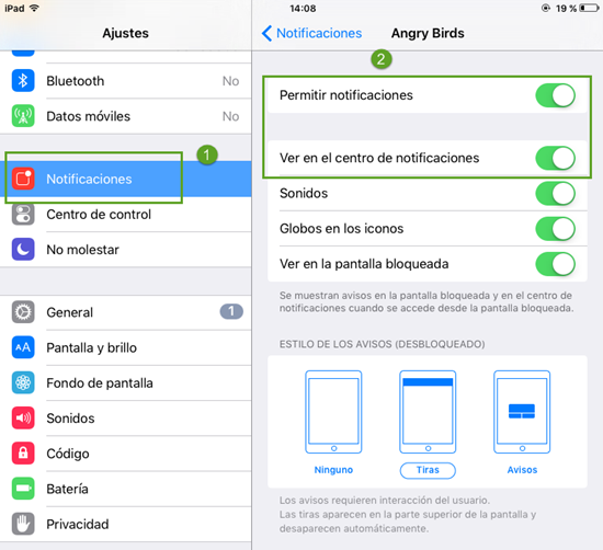 Silenciar notificaciones de aplicaciones inútiles