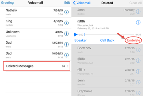 Recuperar mensajes de voz del iPhone a la PC