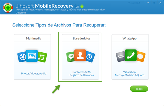 La Mejor Manera de Recuperar los Mensajes de Texto Borrados del Teléfono Celular Samsung Jihosoft Recuperación de Datos Android