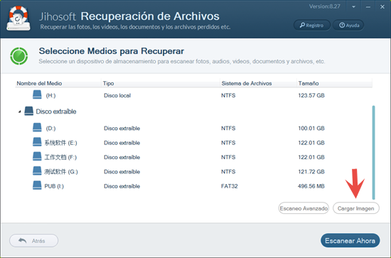 Jihosoft Recuperación de Archivos