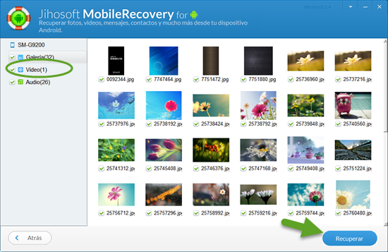 Jihosoft Android Recuperación de Datos