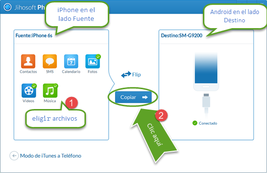 >Más información sobre Jihosoft Transferencia de Datos de Teléfono