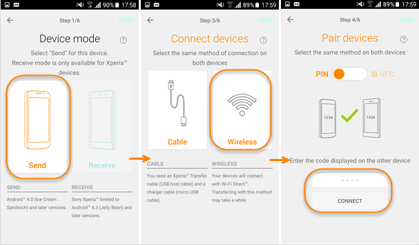 Cómo Pasar Contactos Samsung a Sony Xperia