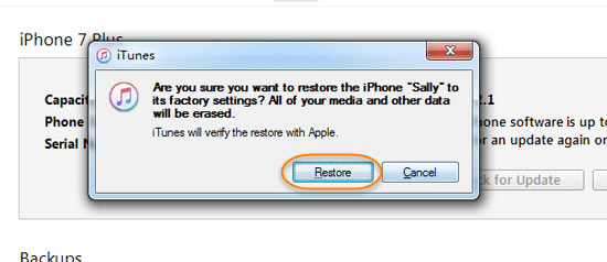 Comment réparer le code d'erreur 0xe8000015 iTunes n’a pas pu se connecter à cet iPhone. Une erreur inconnue s’est produite (0xE8000015)