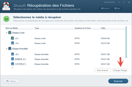 Jihosoft Récupération de Fichiers