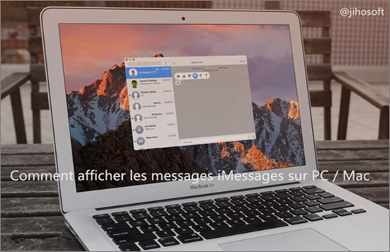Comment Afficher les Messages iMessages sur PC/Mac