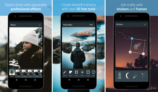 Photo Editor By Aviary, Beste fotobearbeitungs-app für Android.