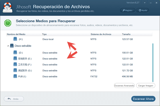 ¿Cómo recuperar archivos borrados/formateados?