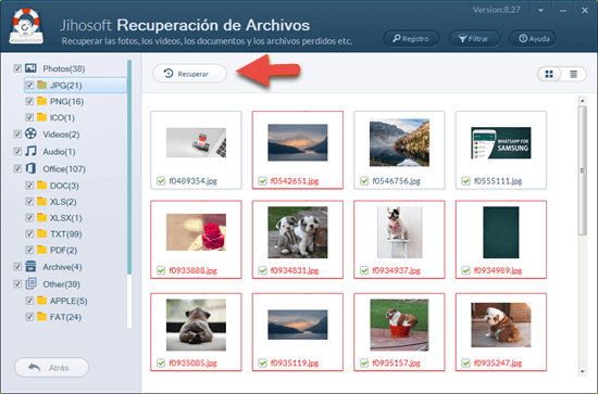 ¿Cómo recuperar archivos borrados/formateados?