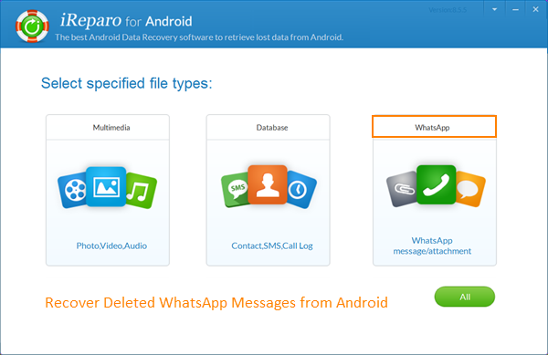 Recover Deleted WhatsApp Messages from Android without Backup