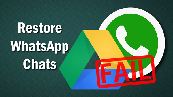 Fix WhatsApp Restore Failed Issue on Android