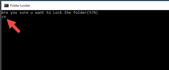 Password Protect a Folder on Windows