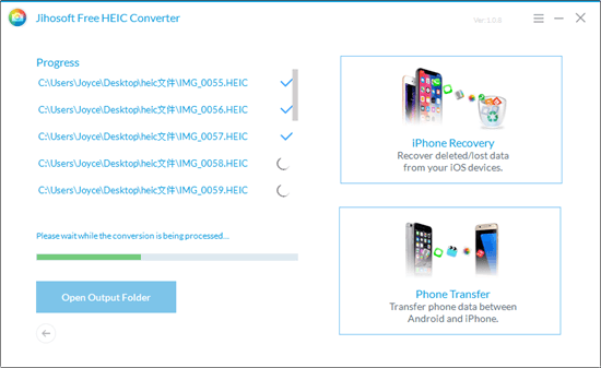 HEIC to JPG Converter verwenden