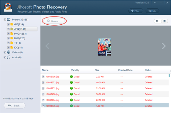 Recover photos from hard drive.