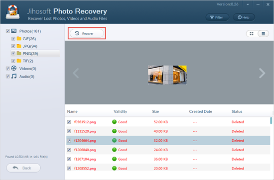 Recover photos from SanDisk SD card.