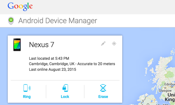 How to unlock an Android phone with Android Device Manager