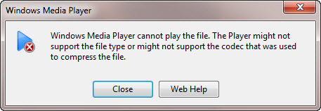 La solución de problemas de Windows Media Player que no reprodue archivos AVI