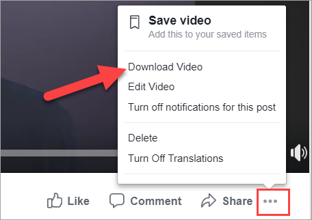 Download Your Own Facebook Video on PC