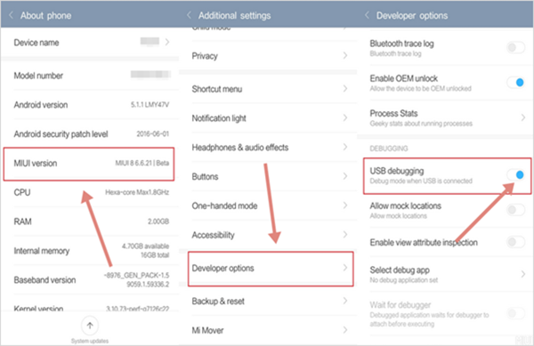 Enable USB Debugging on Your Android Device.