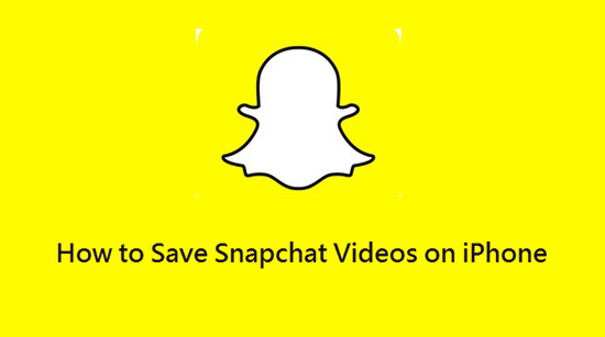Die 4 Möglichkeiten wie man die Snapchat Videos auf iPhone / Kamerarolle speichern kann