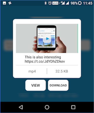 Pasos para grabar videos de Twitter en teléfonos con Android