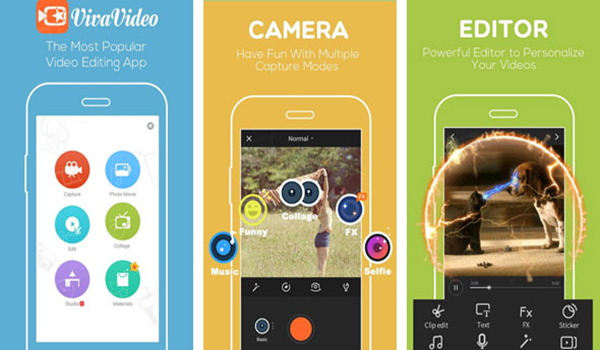 VivaVideo editor is one of the Top 10 Best Free Video Editors for Android in 2019.