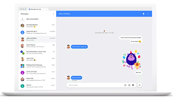 ¿Cómo usar Android Messages for Web a enviar texto desde el PC o Mac