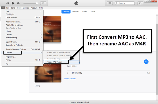 Crear tono para iPhone usando iTunes