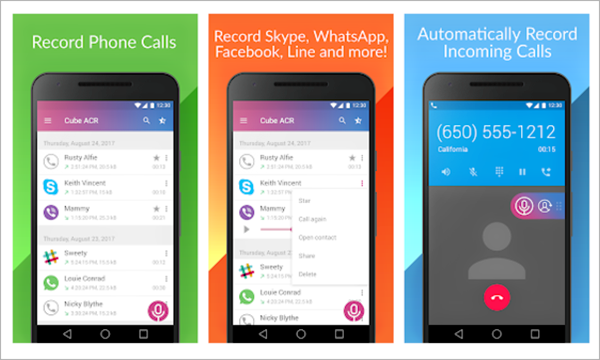 Cube Call Recorder ACR is one of the Best Call Recorder App to record Phone Calls on Android Easily.