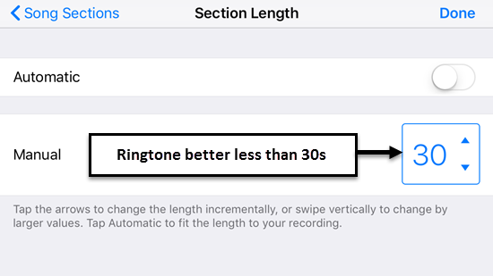 Erstellen Sie Ringtone auf dem iPhone mit GarageBand