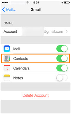 Verbinden Sie doppelte iPhone-Kontakte in Gmail