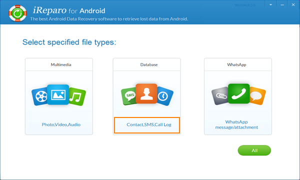 iReparo for android is best Android data recovery.