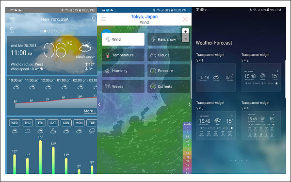 Weather Live Pro is one of 5 Best Weather Apps for Android with Accurate Weather Forecast.