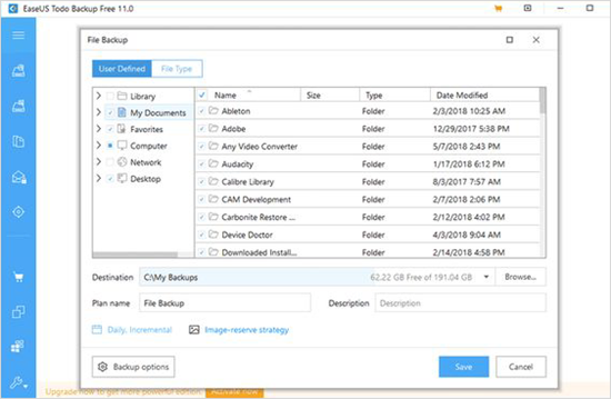 EaseUS Todo Backup