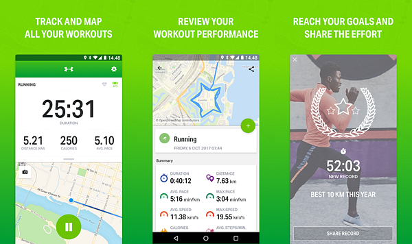 Endomondo is one of the best Android Fitness and Workout Apps for Bodybuilding.