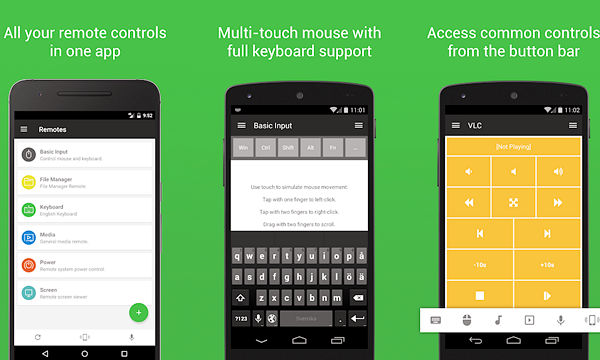 Using Unified Remote to Control PC from Android Phone