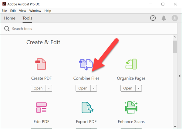 Combine archivos PDF con Adobe Acrobat Reader