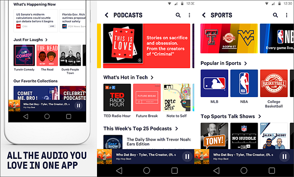 TuneIn: NFL Radio is best Radio Apps for Android to Stream Online Music.