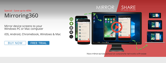 Mirroring360, iOS Mirror Apps für Kabelloses Streaming auf Ihrem iPhone