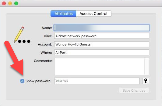 Find WiFi Password on Mac Computer