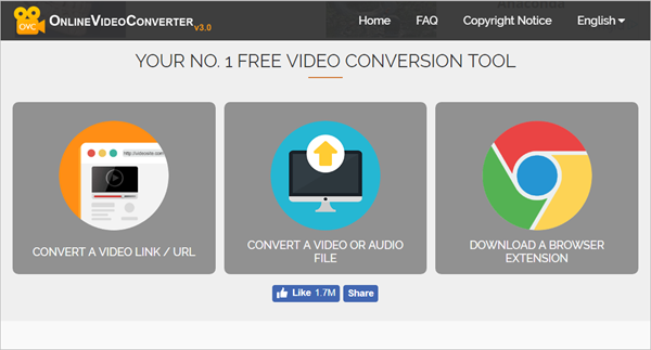 Online Video Converter, 5 meilleur convertisseur de vidéo en MP3.
